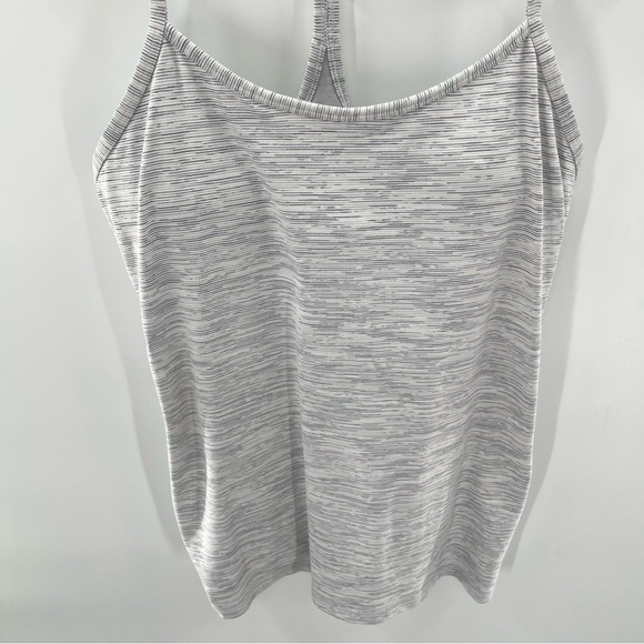 Lululemon Power Pose Tank in Wee Are From Space Ice Grey Alpine White Size 10 - Picture 6 of 13
